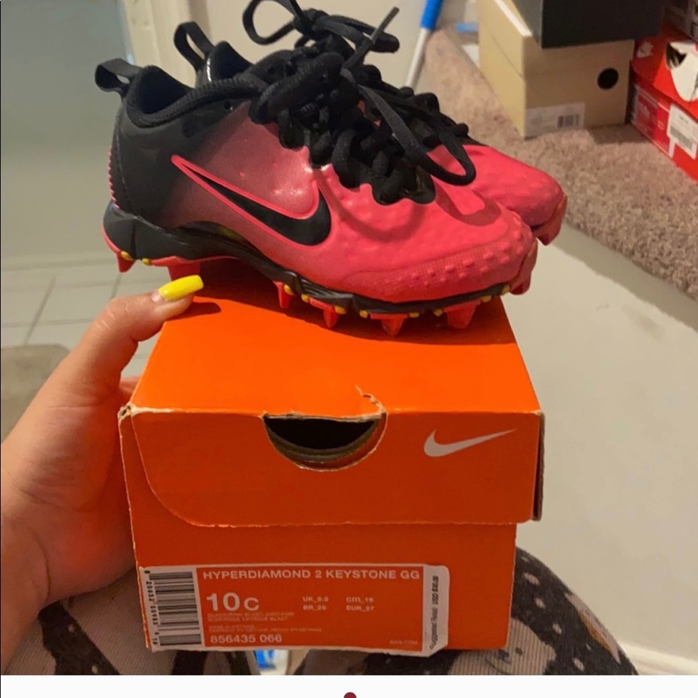 Toddler NIKE cleats size 10